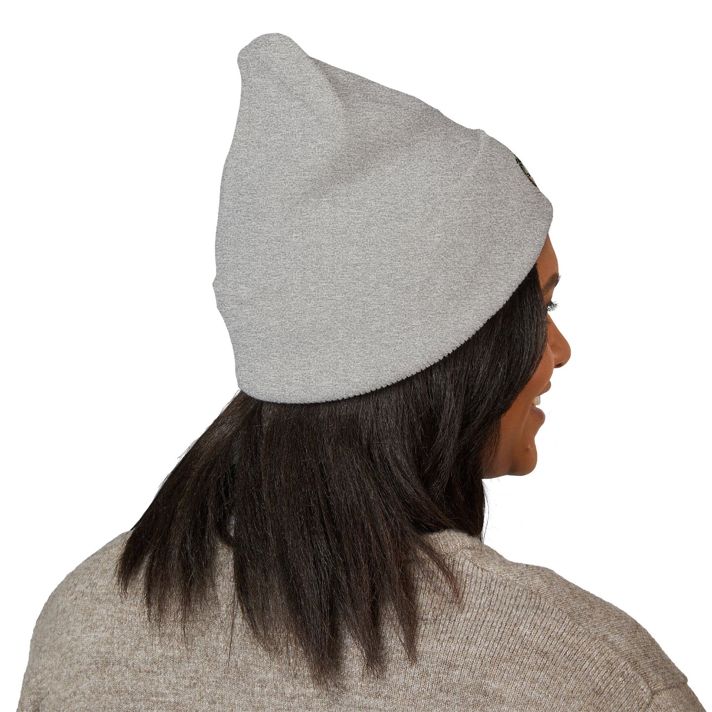 Emilia's Plant Studio Embroidered Classic Cuffed Beanie