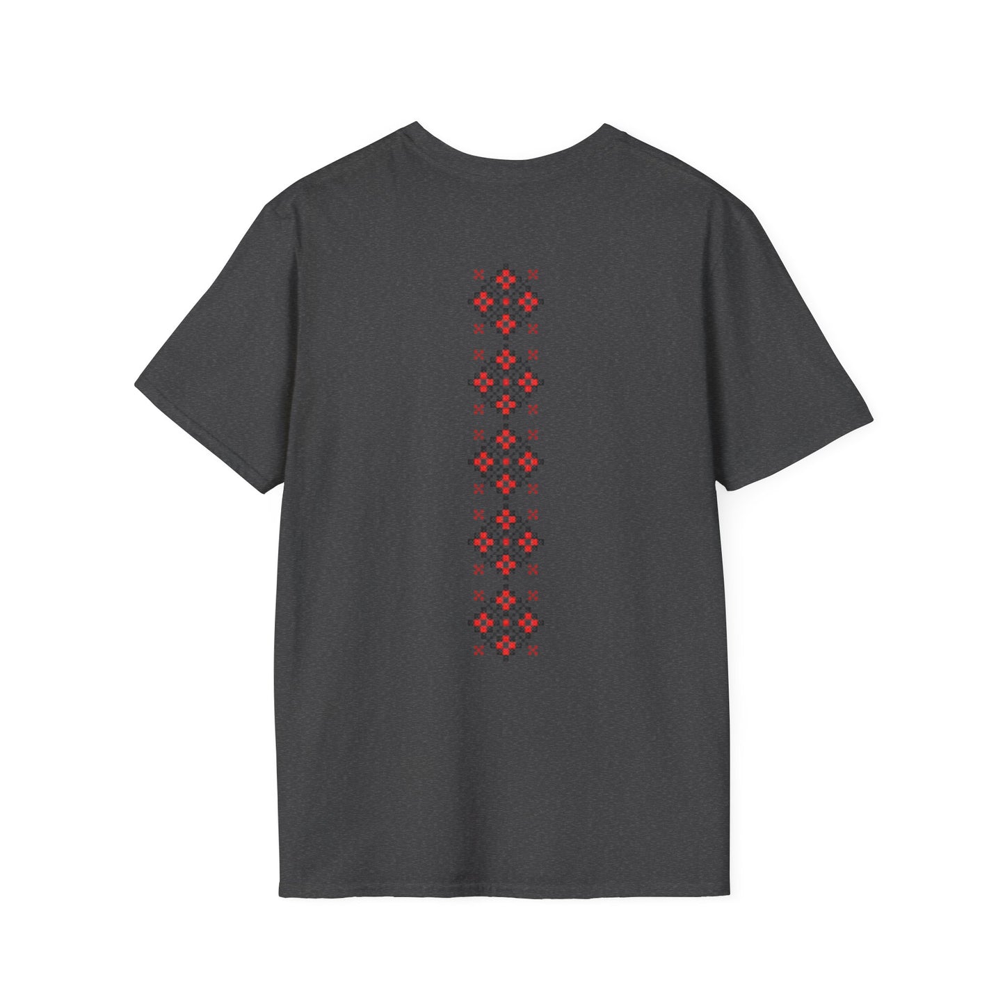 Folkloric Floral Unisex Softstyle T-Shirt - Perfect for Casual Days and Festivals
