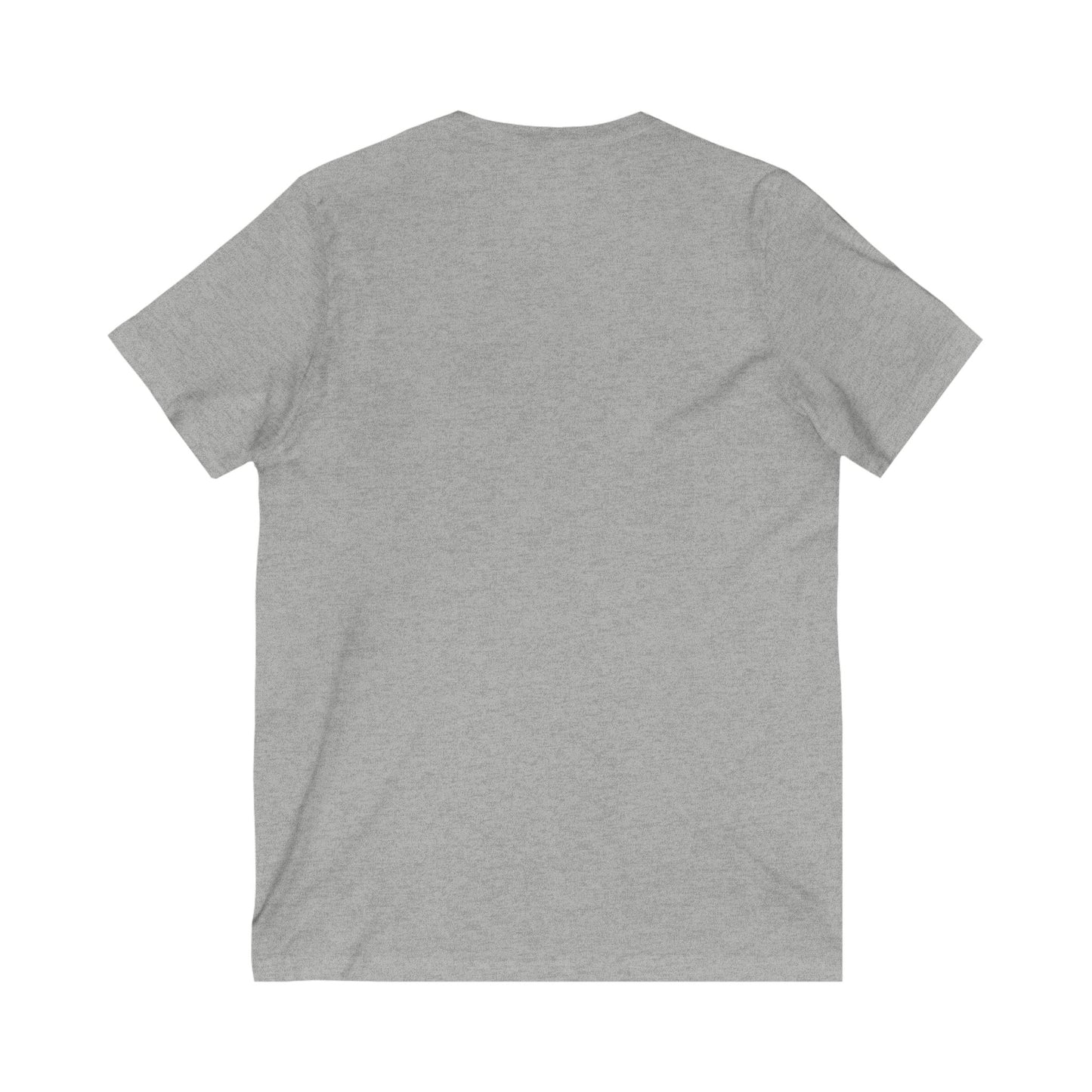 Inspirational V-Neck Tee - "Wherever Life Plants You, Bloom With Grace"