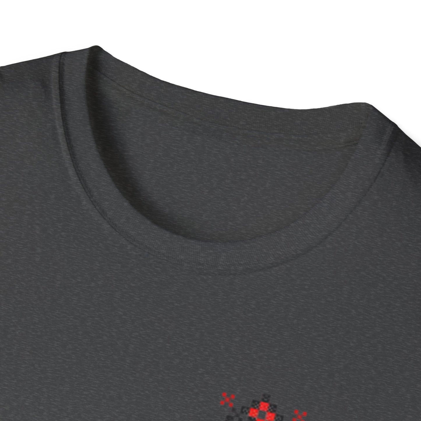 Folkloric Floral Unisex Softstyle T-Shirt - Perfect for Casual Days and Festivals