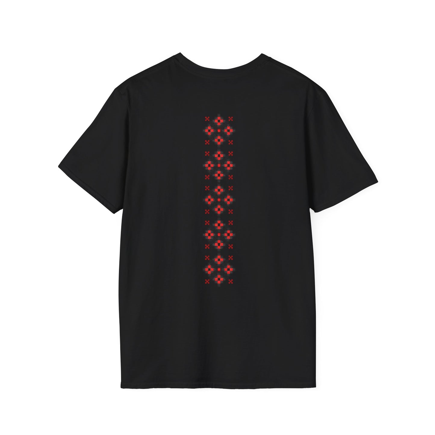 Folkloric Floral Unisex Softstyle T-Shirt - Perfect for Casual Days and Festivals