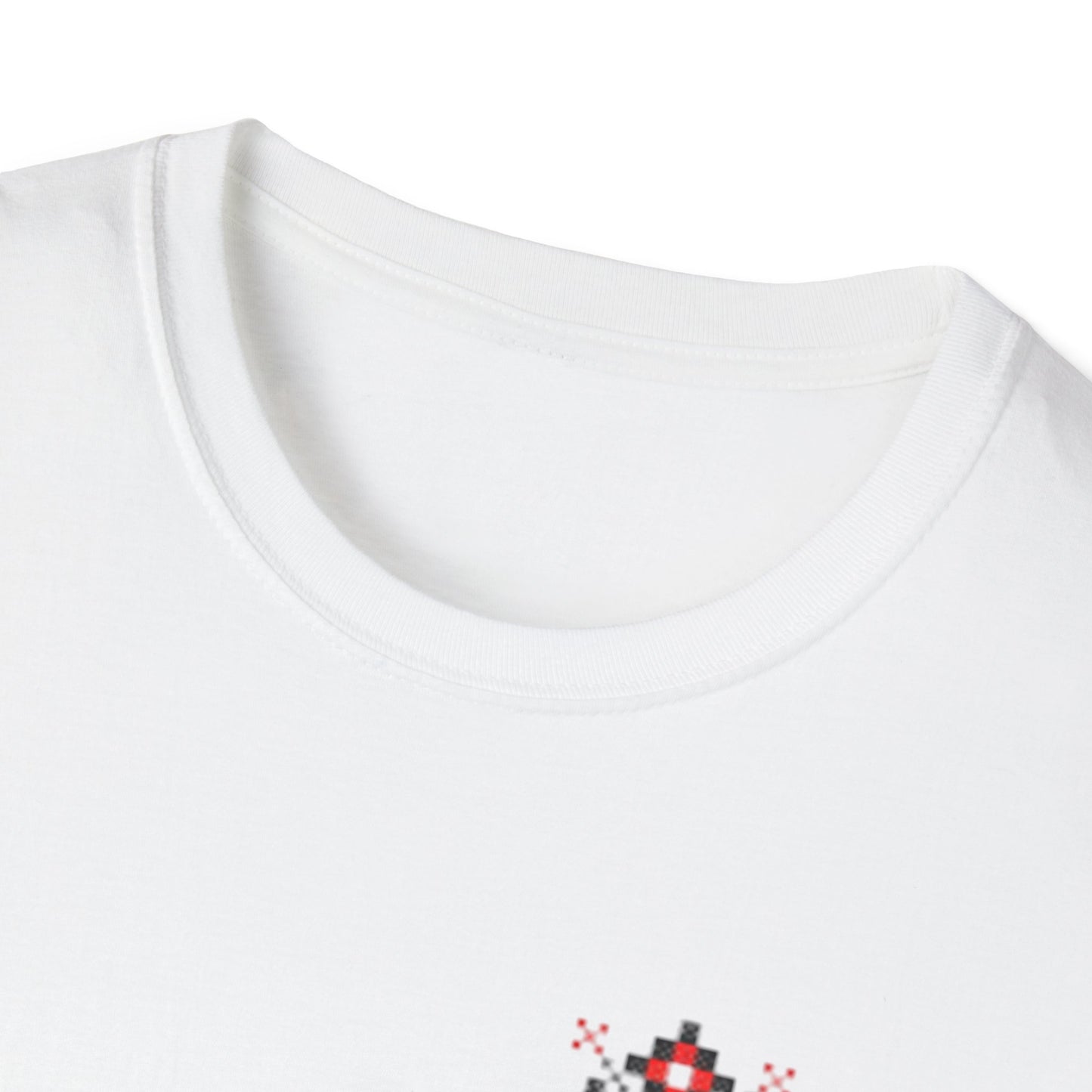 Folkloric Floral Unisex Softstyle T-Shirt - Perfect for Casual Days and Festivals