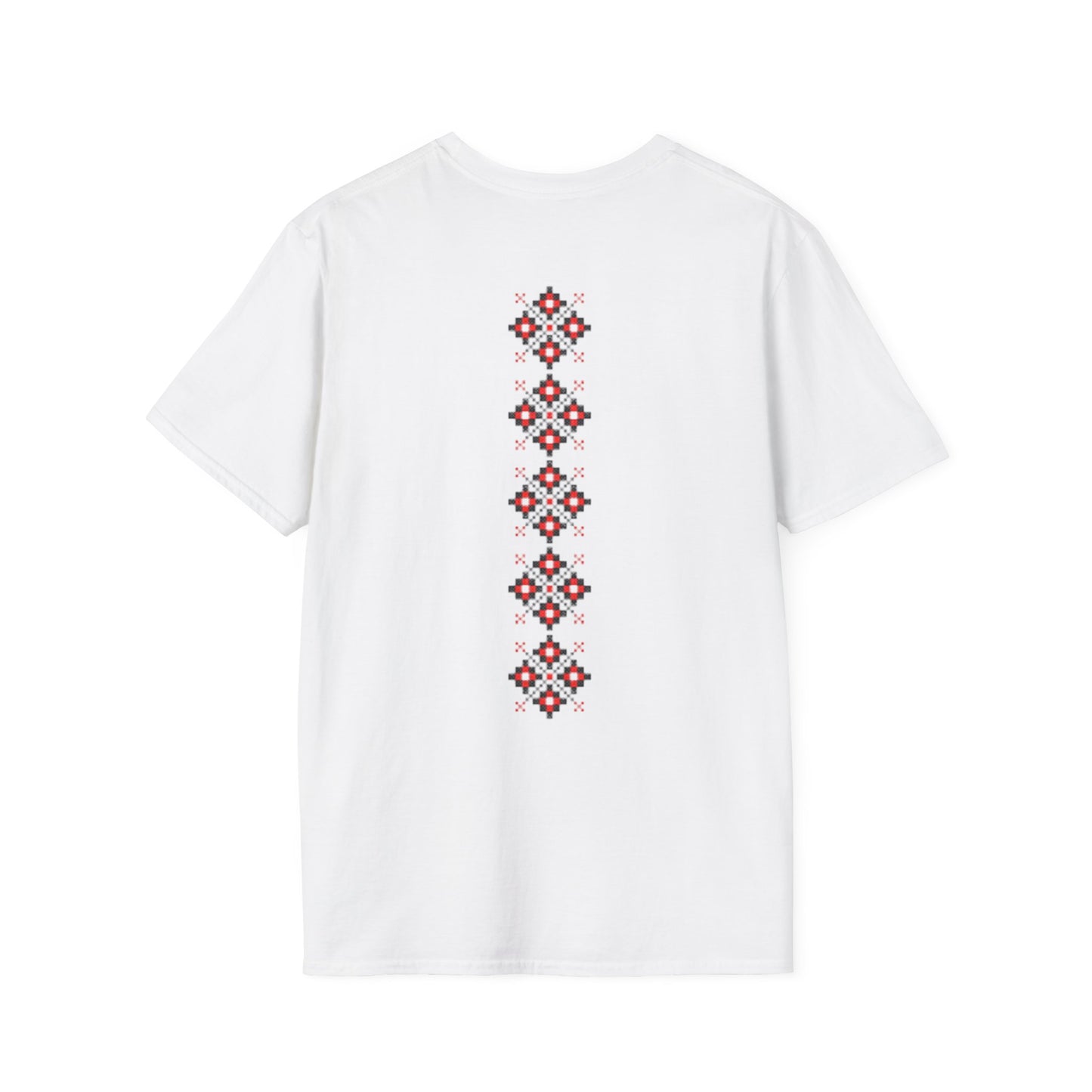 Folkloric Floral Unisex Softstyle T-Shirt - Perfect for Casual Days and Festivals