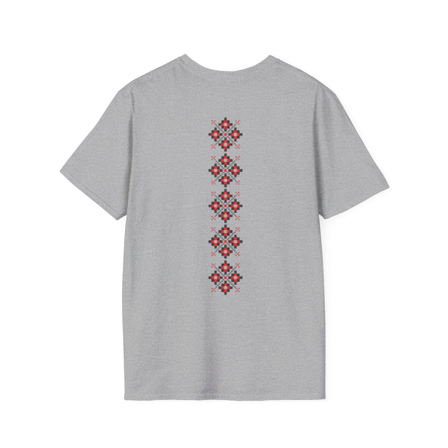 Folkloric Floral Unisex Softstyle T-Shirt - Perfect for Casual Days and Festivals