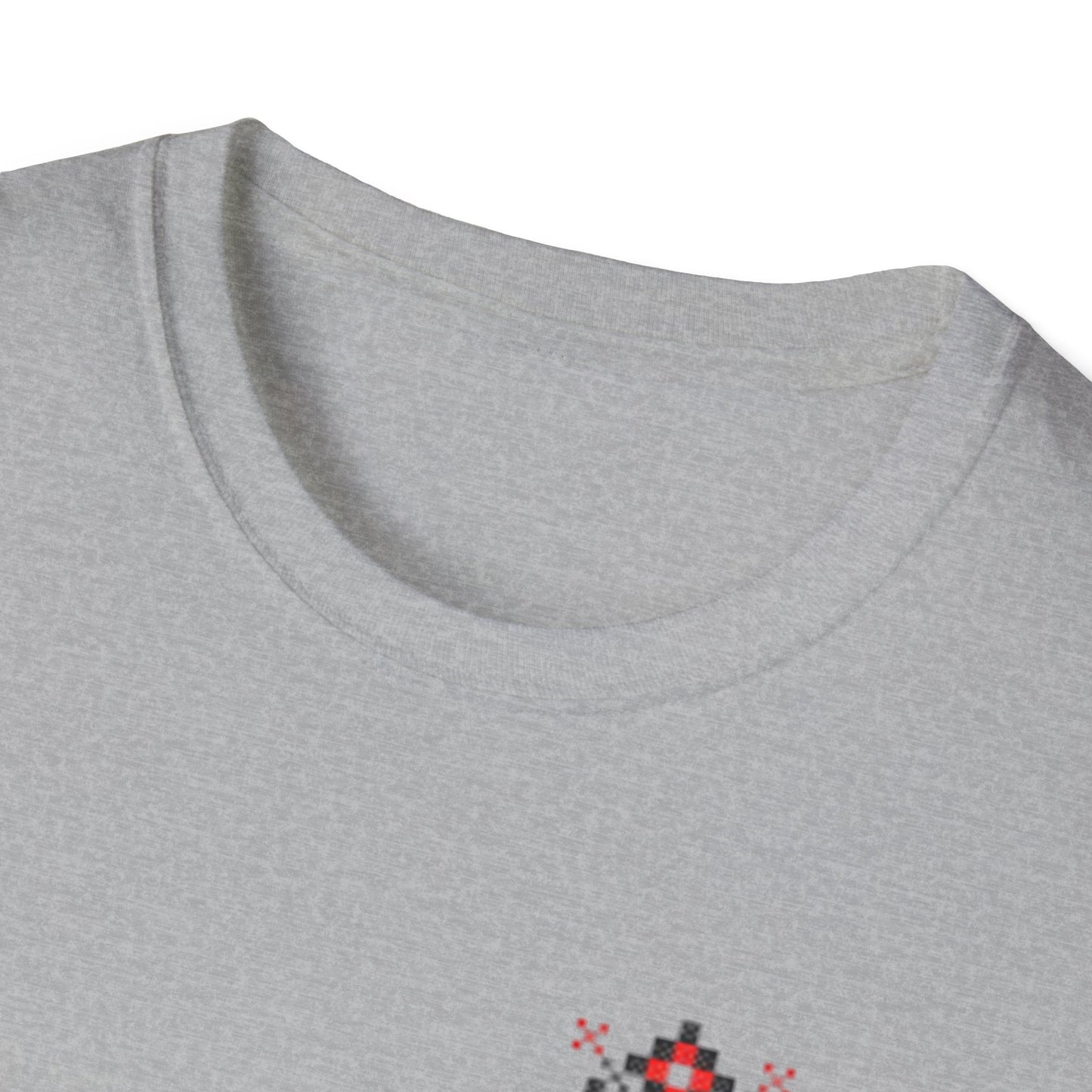 Folkloric Floral Unisex Softstyle T-Shirt - Perfect for Casual Days and Festivals