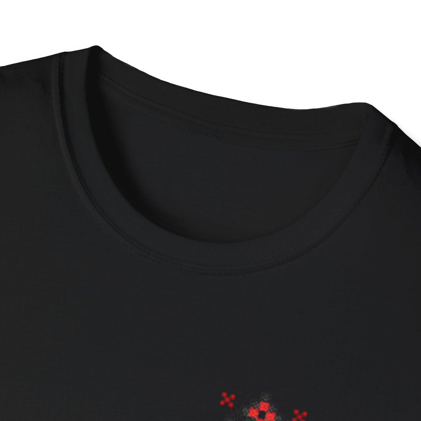 Folkloric Floral Unisex Softstyle T-Shirt - Perfect for Casual Days and Festivals